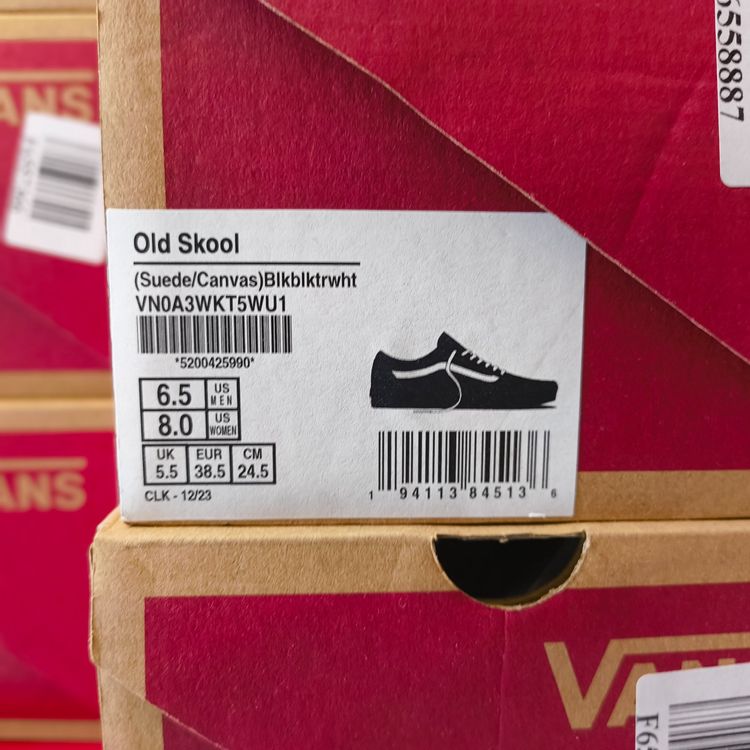 Vans Scarpe da uomo: Vans Old Skool, US 6.5 EURO 38.5 – Nuovo e nell'imballaggio originale da Uitikon Waldegg venduto da PJLS1 4