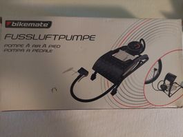 Bikemate Fussluftpumpe neu ovp 10 bar max