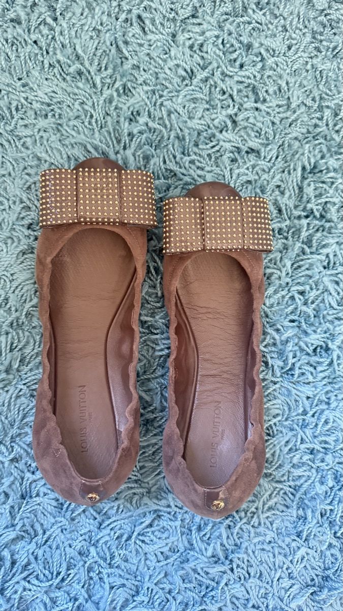 Louis Vuitton Scarpe da donna: Louis Vuitton Ballerinas Brown Size 40 used – Usato da Kloten venduto da liu_65tx