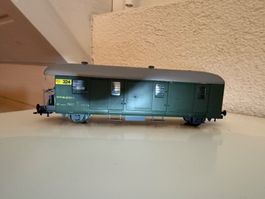 AKU Postwagen Z2 Nr. 324, mit neuem Post-Logo