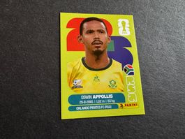 Panini FIFA World Cup 2026 Sticker Oswin Appollis RSA 20