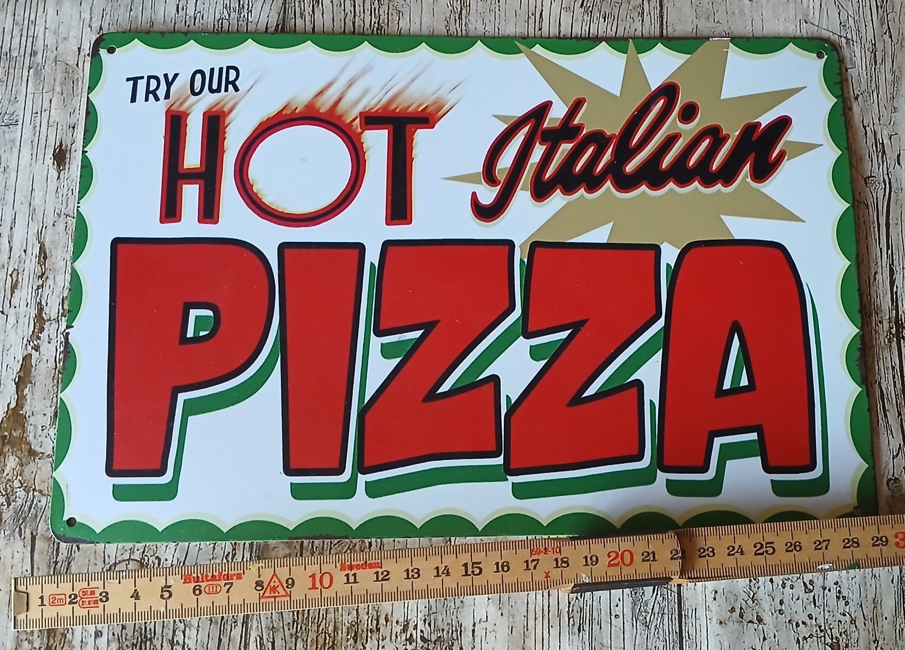 Ecriteaux: Pizzaschild 30x20cm – D'occasion à Galgenen par flexvertebra 1