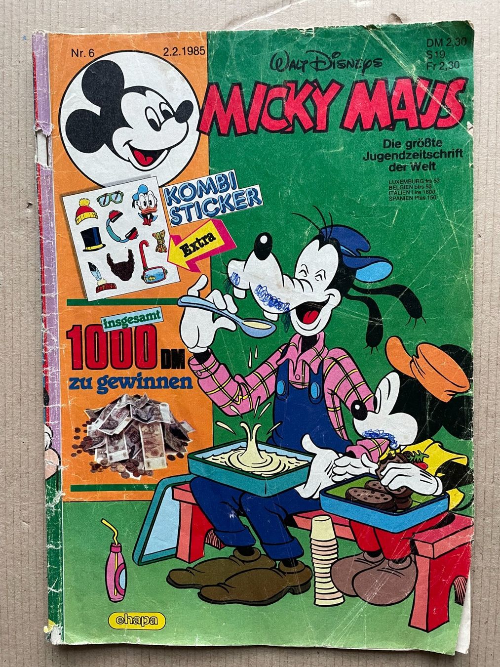 BD: Micky Maus 1985, 1Heft – D'occasion à Pratteln par 66werni