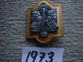 Basler Plakette 1973 Gold