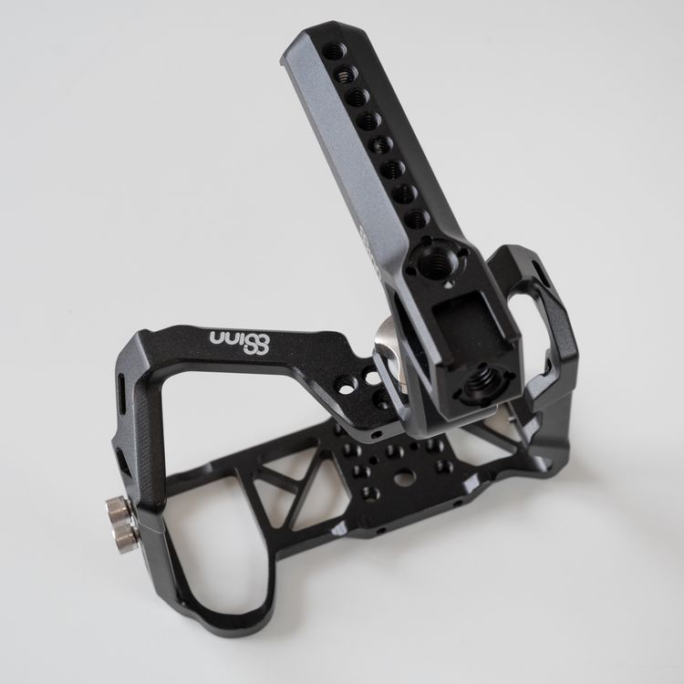 Cage Pour Appareil Photo Panasonic LUMIX S5 - Avec Griffes NATO Et Trou Arri - Alliage Aluminium