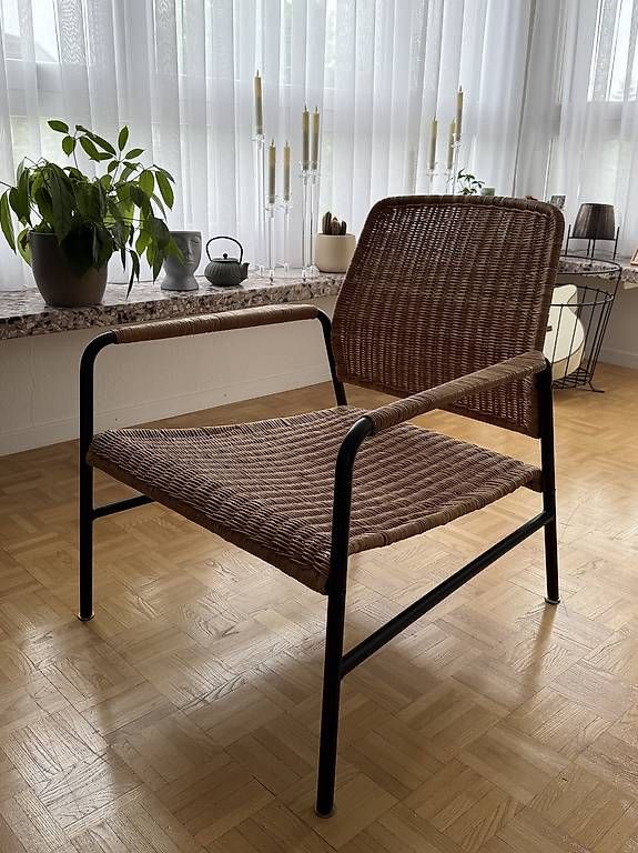 Livique Poltrone: Vintage Sessel aus Rattan – Usato da Dietikon venduto da meg_6nyg 2