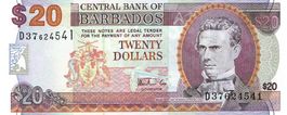 Barbados 20 Dollars ND 1999 P-57 UNZ
