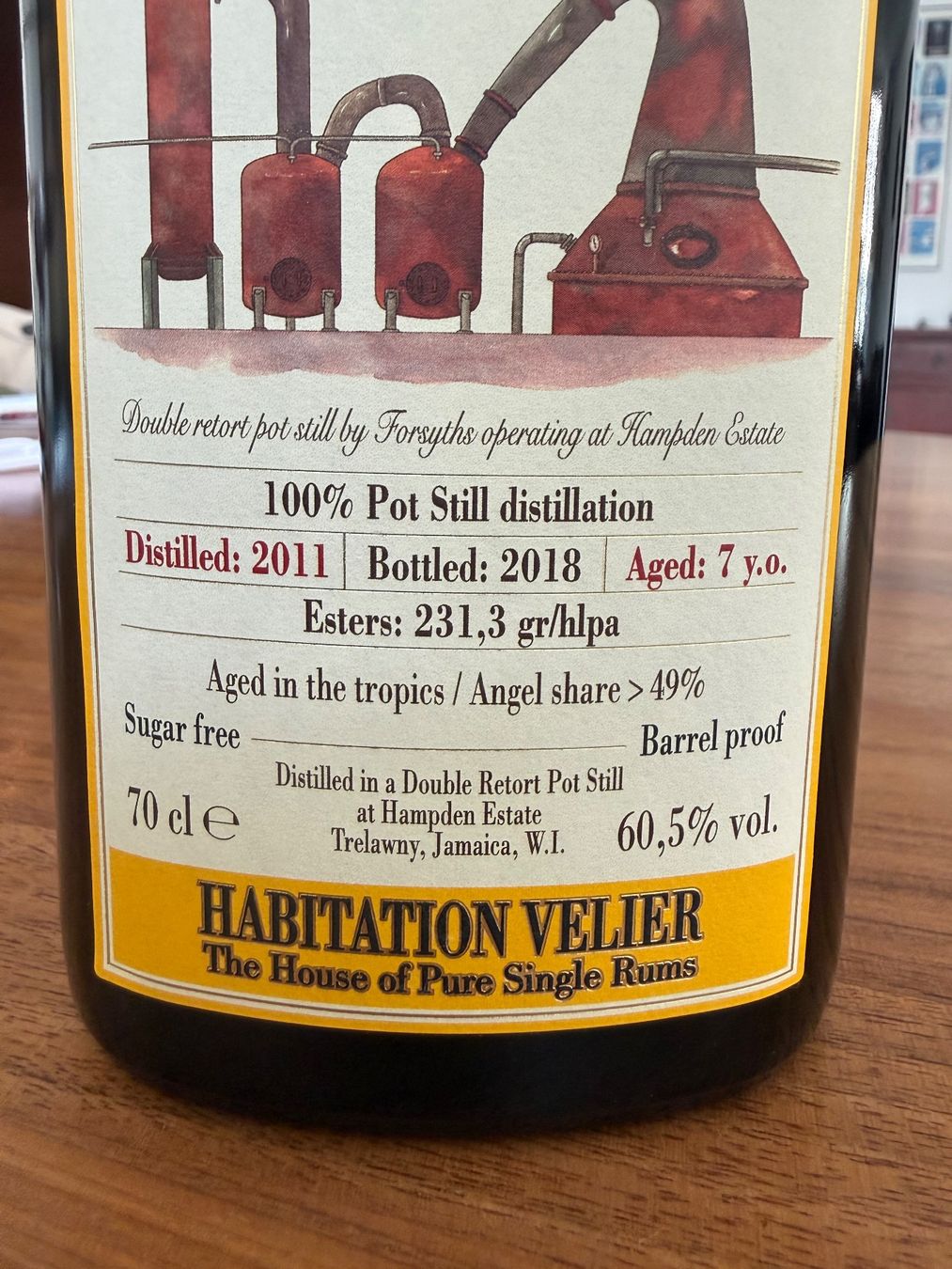 Bevande alcoliche: Hampden Rum Kult-Abfüller Velier - Offene Flasche – Usato da Rapperswil SG venduto da islayfan 4