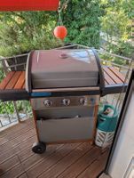 Campingaz Grill 3 Series Woody LX mit Abdeckung und Gas