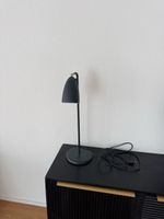 Schwarze Schreibtischlampe, 62cm