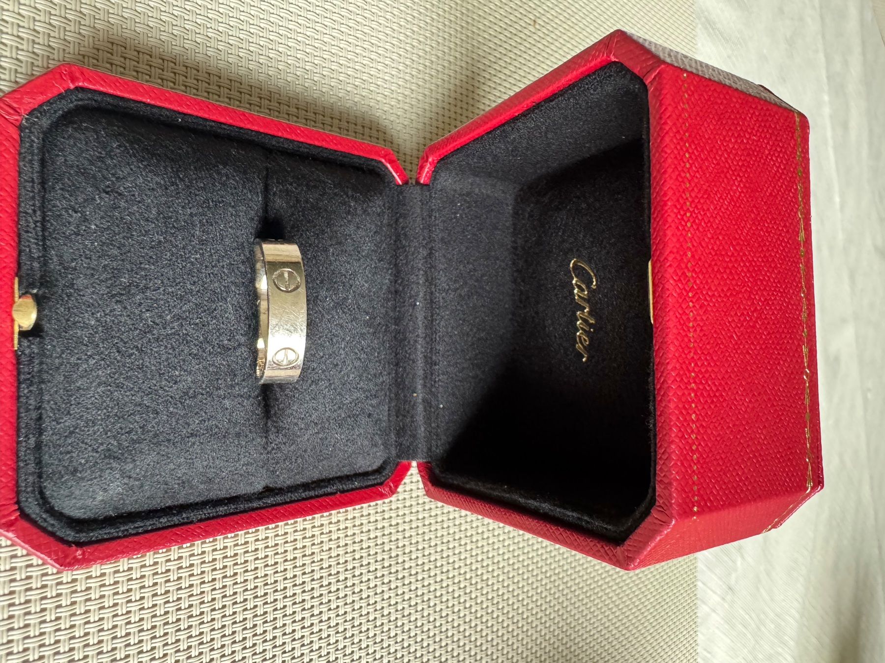 Cartier Bagues: Orginal Cartier weissgold Ring – D'occasion à Landquart par Coraro 1