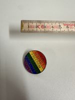 Pride Anstecknadel, Love Respect Freedom 🏳️‍🌈