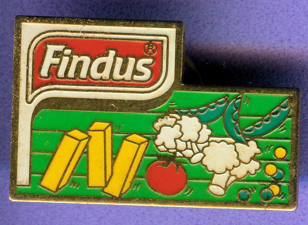 Placchette & Badge: Findus  Tiefkühl Gemüse – Usato da Winterthur venduto da Sammleroase