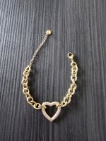 Edelstahl Armband vergoldet