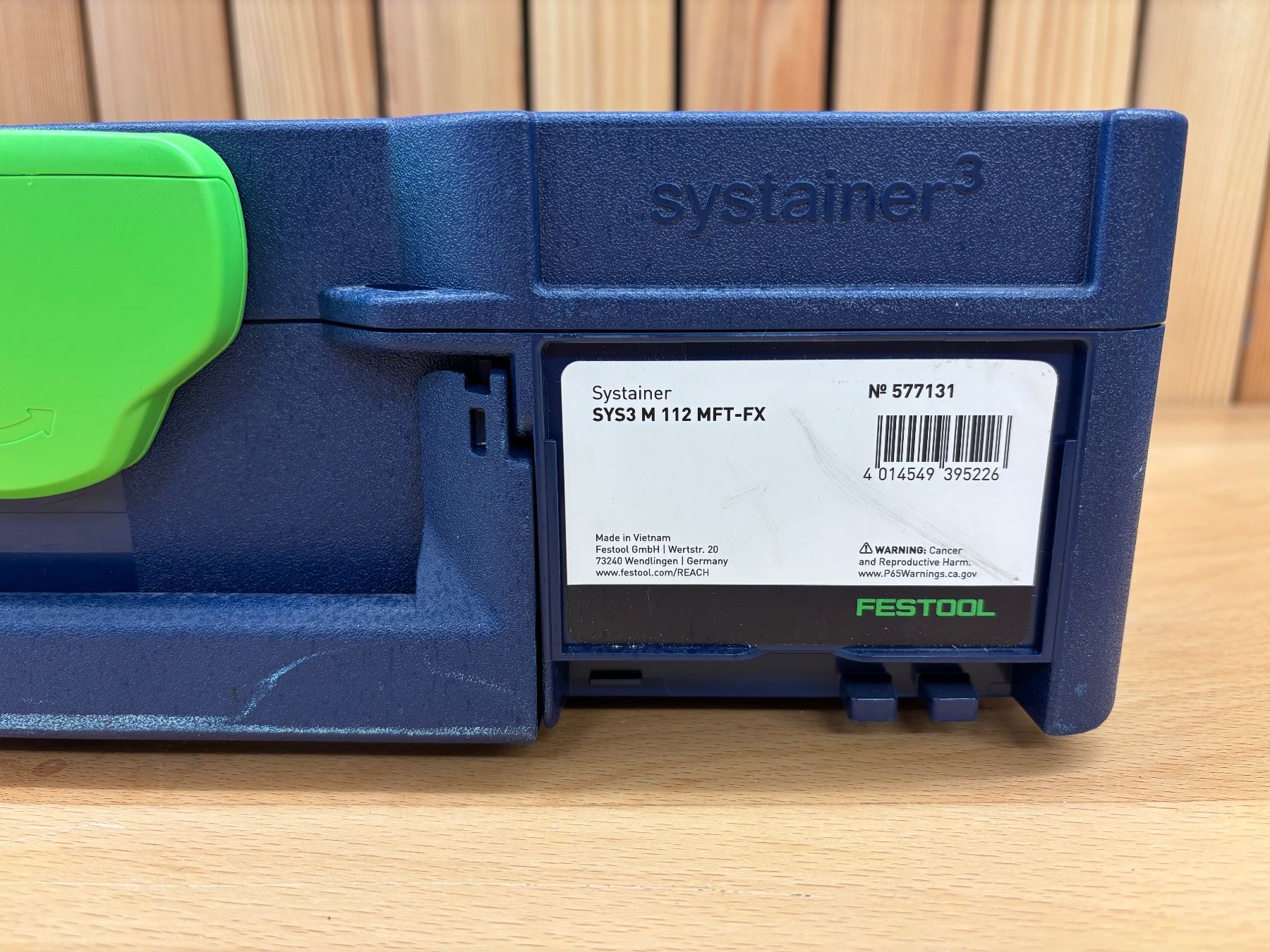 Festool Alle Werkzeuge: Festool SYS3 M 112 MFT-FX Fixing Set – Neu (gemäss Beschreibung) aus Winterthur von ReUse_Baumarkt 4