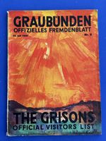 Graubünden. Offizielles Fremdenblatt 23. Juli 1929. E. Vital