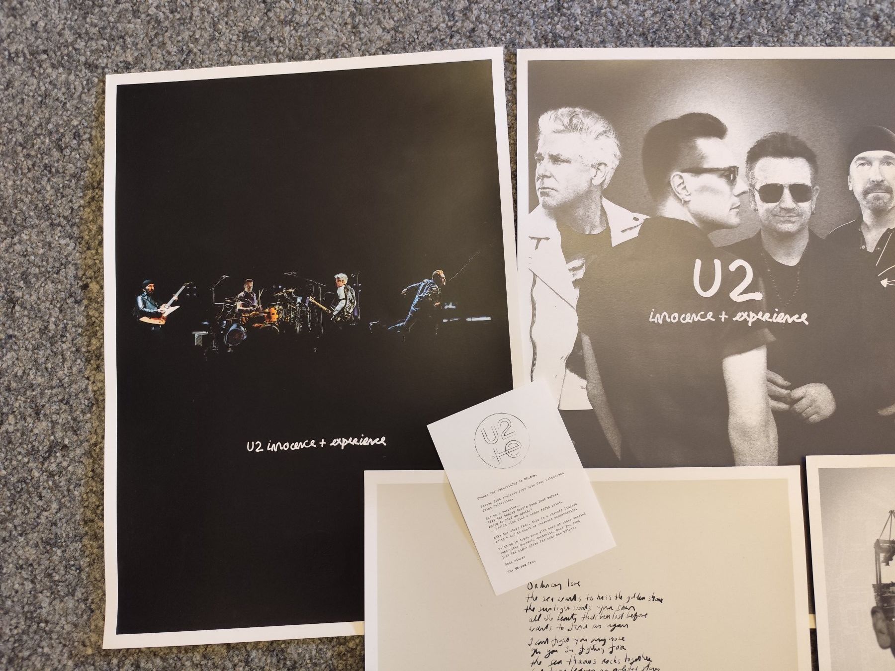 Foto & Immagini: U2.com Print Collection - 5x U2ie Tour Silkscreen – Nuovo (secondo la descrizione) da Zofingen venduto da Debohli 4