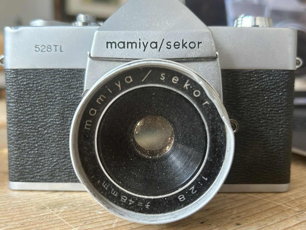 Appareil Photo Argentique Mamiya Sekor 528 TL - Objectif 48mm Fixe - Année 1967 - Vintage En Très Bon état
