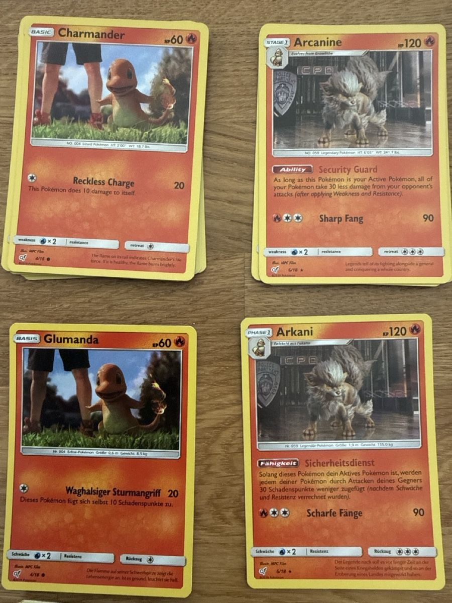 Pokémon Carte collezionabili: Detective Pikachu - Verschiedene Karten aus dem Set – Nuovo (secondo la descrizione) da Amriswil venduto da sim_nlb6 2