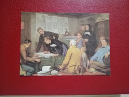 AK Kunst Albert Anker "Ziviltrauung" (10)