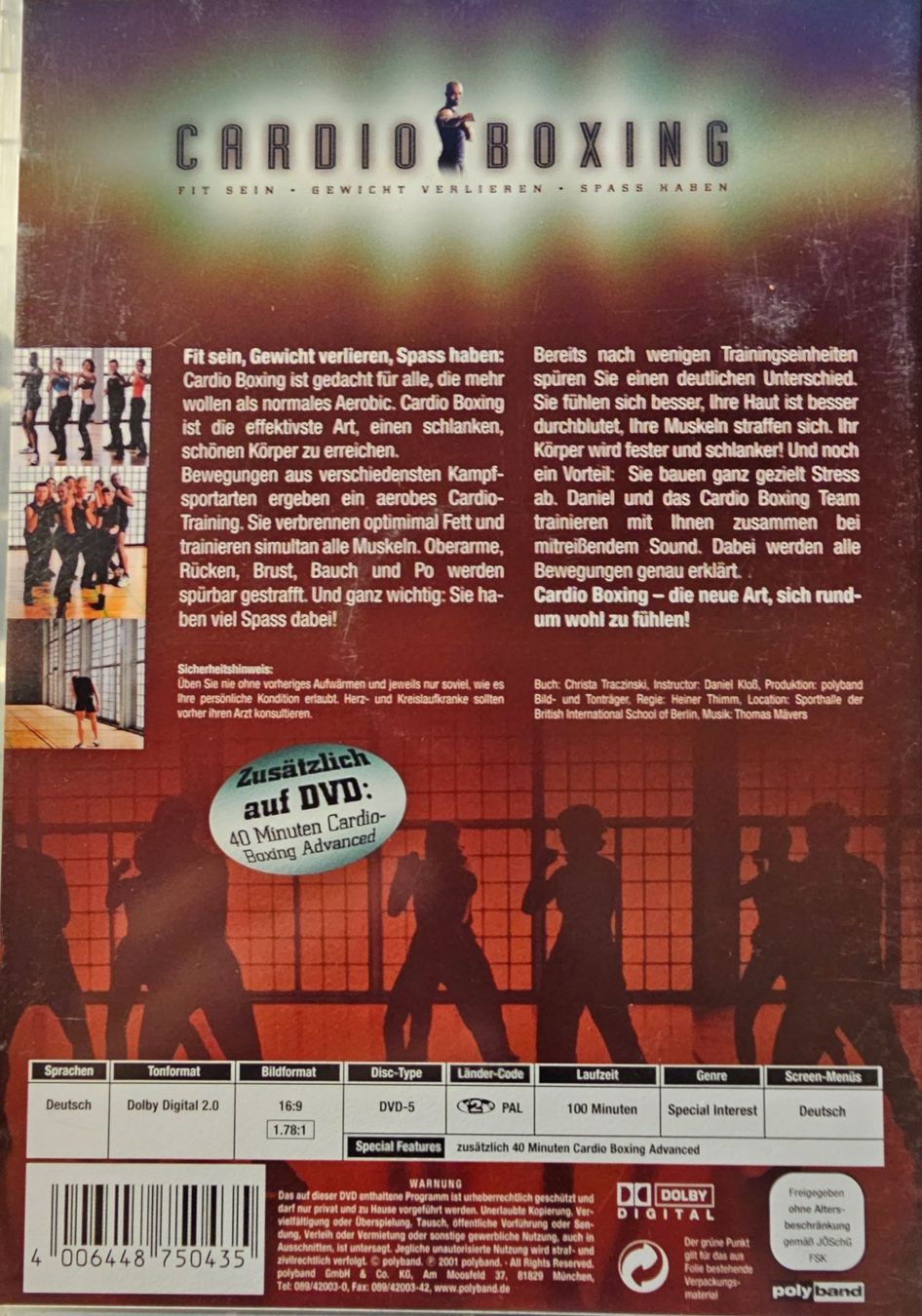 Tutti i DVDs: Cardio Boxing – Usato da Wahlen b. Laufen venduto da Cg10 1