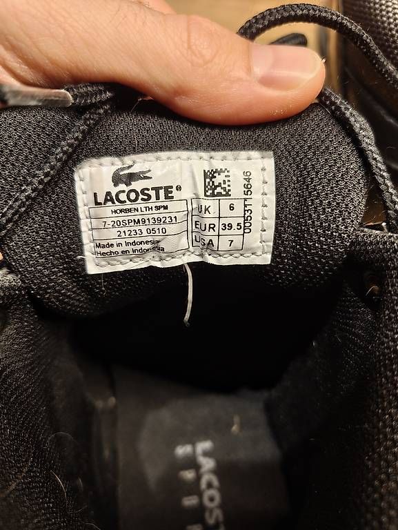 Herrenschuhe: Lacoste Winterschuhe – Gebraucht aus Ruggell von Momorizzio 1