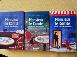 3 Krimis Monsieur le Comte von Pierre Martin