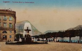 LUGANO - Fontana Bossi e Debarcadero