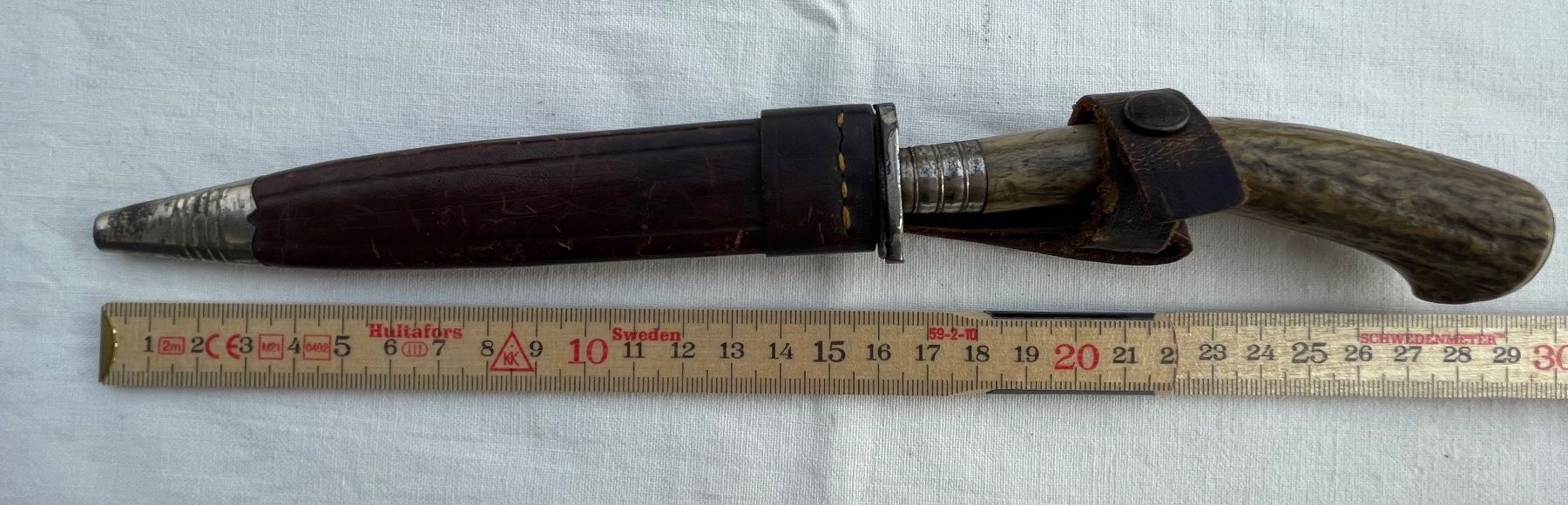 Solingen Zubehör: Jagdmesser mit Etui – Gebraucht aus Bremgarten AG von Schussi
