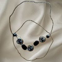 ✨ Schwarze Designer-Kette – Stilvolles Statement! 🖤💫