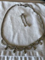 Silber Schmuckset Herz-Ohrringe & Collier Top Winter Angebot