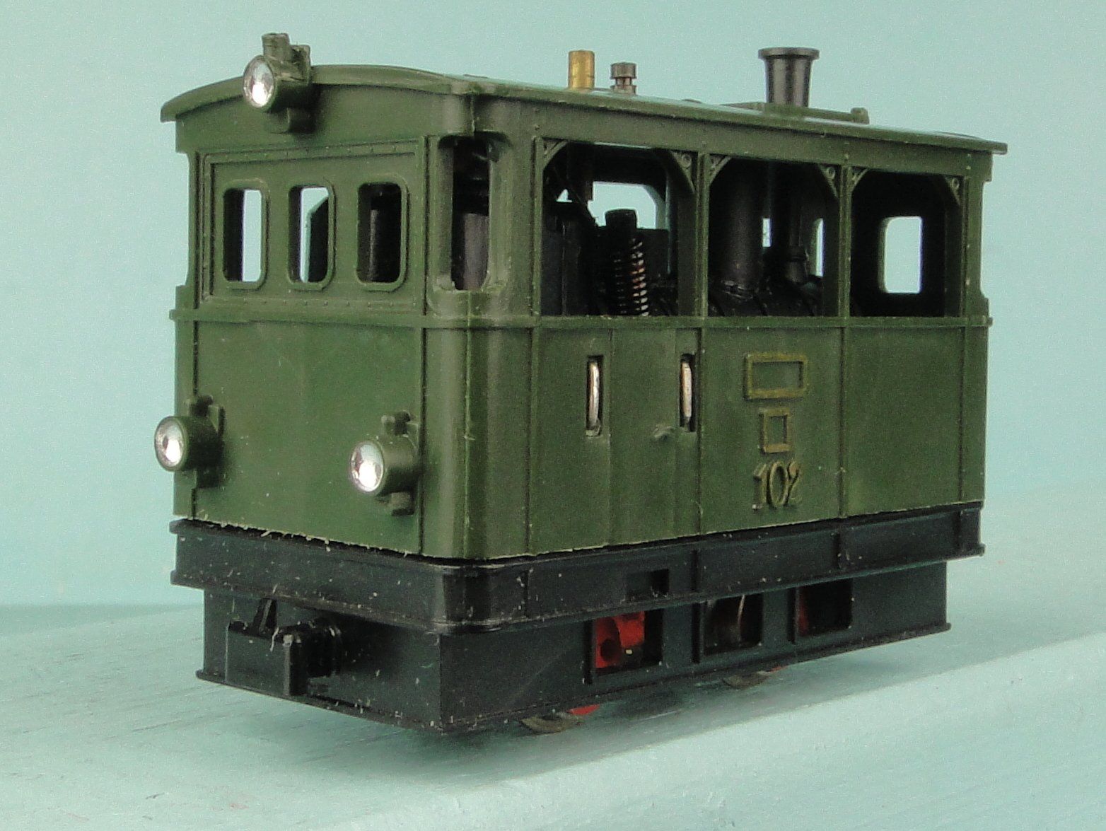Egger-Bahn Modellini di ferrovie: Egger-Bahn H0e Dampf Feldlokomotive – Usato da Bülach venduto da cann11 3