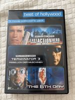 Last action hero, T3, the 6th day  DVDs