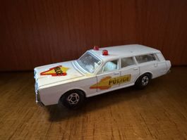 Matchbox Polizeiauto Mercury 1971 Superfast guter Zustand