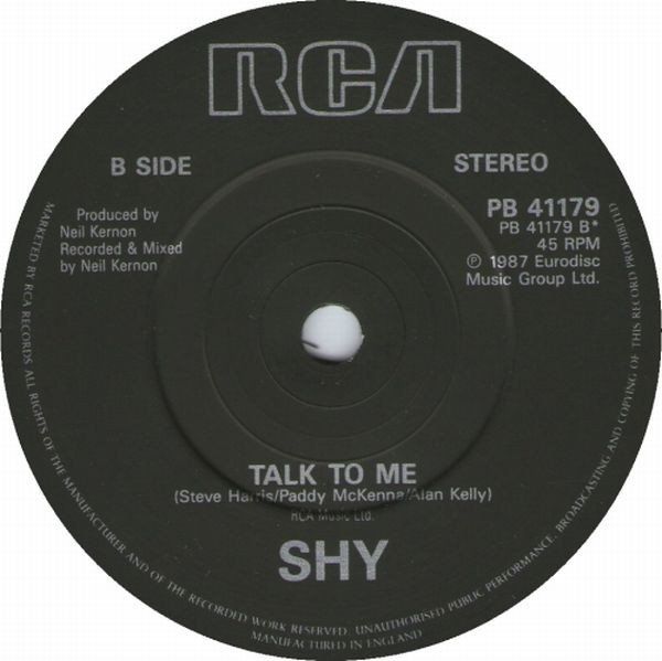Dischi in vinile: Shy: Break Down The Walls 7" – Usato da Steinhausen venduto da Vilivinili 1