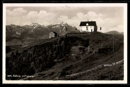 AK Gäbris, Panorama mit Säntis, 1935