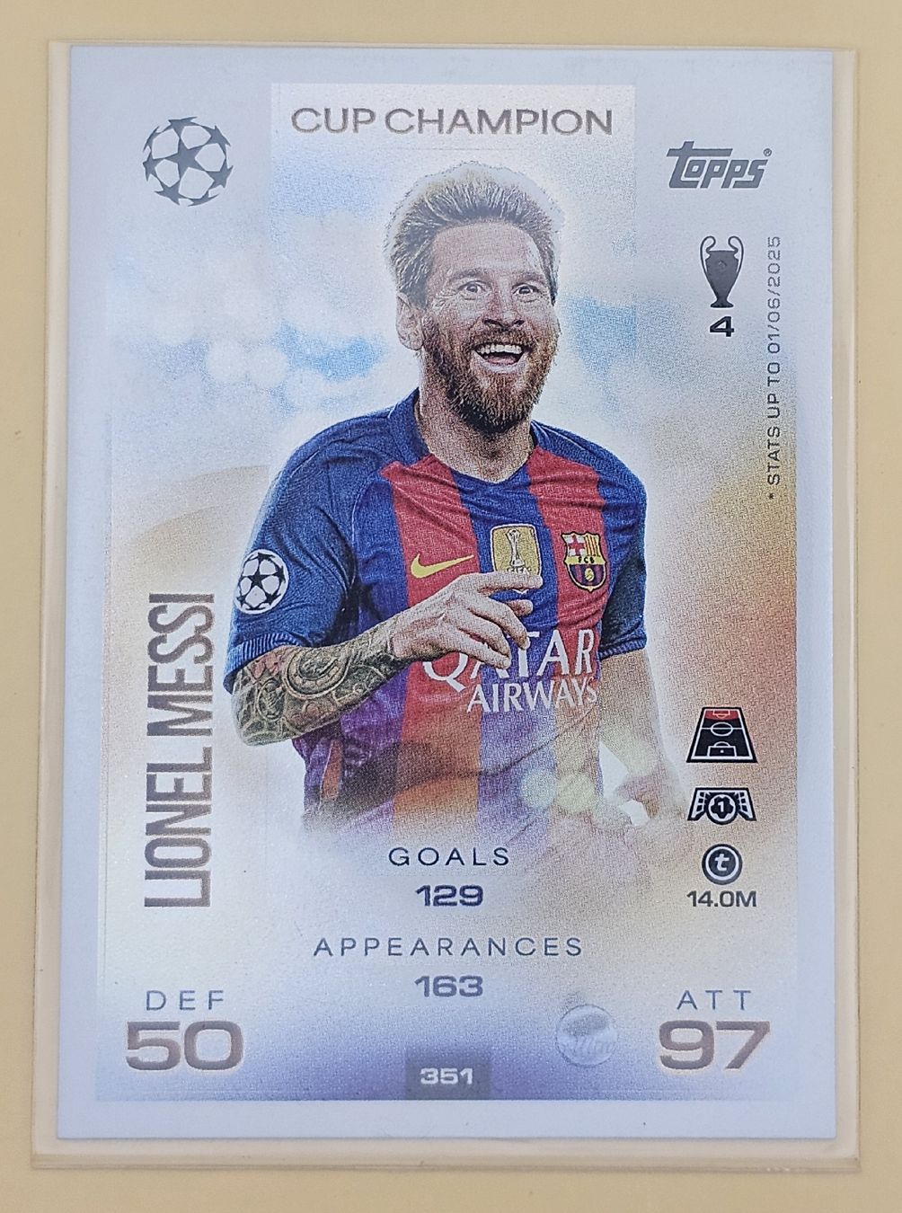 Topps Carte collezionabili: 9× Messi Original Karten ab 1.- – Nuovo (secondo la descrizione) da Moosseedorf venduto da Auktionsende 5
