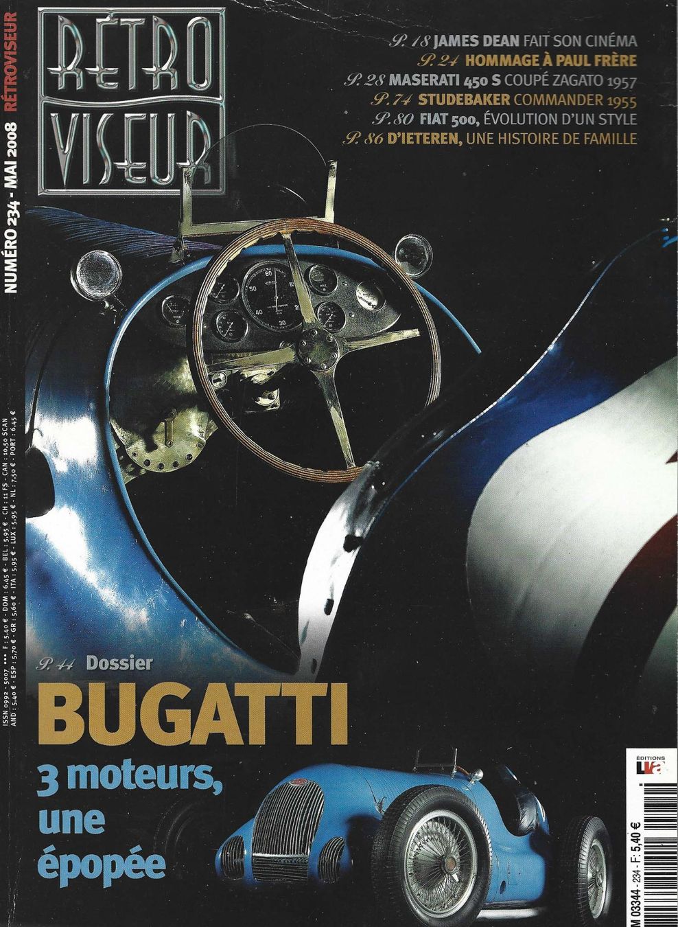 Libri: Rétroviseur No 234, mai 2008 – Usato da Fontainemelon venduto da Jice12