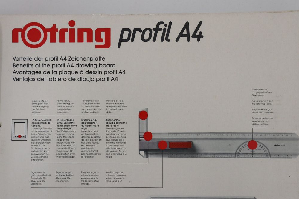 Zeichenplatte Rotring Profil A4, Art. R 522 241 2, gebraucht | Kaufen ...