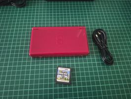 Nintendo DS Lite red +New Super Mario Bros game