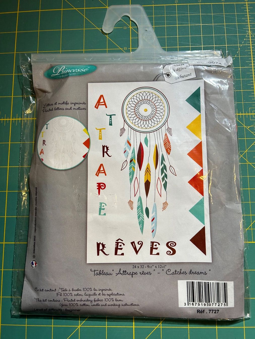 Bastelsets: Kit pour réaliser un tableau brodé "attrape-rêves" – Neu und originalverpackt aus Bouveret von sev_qj7l