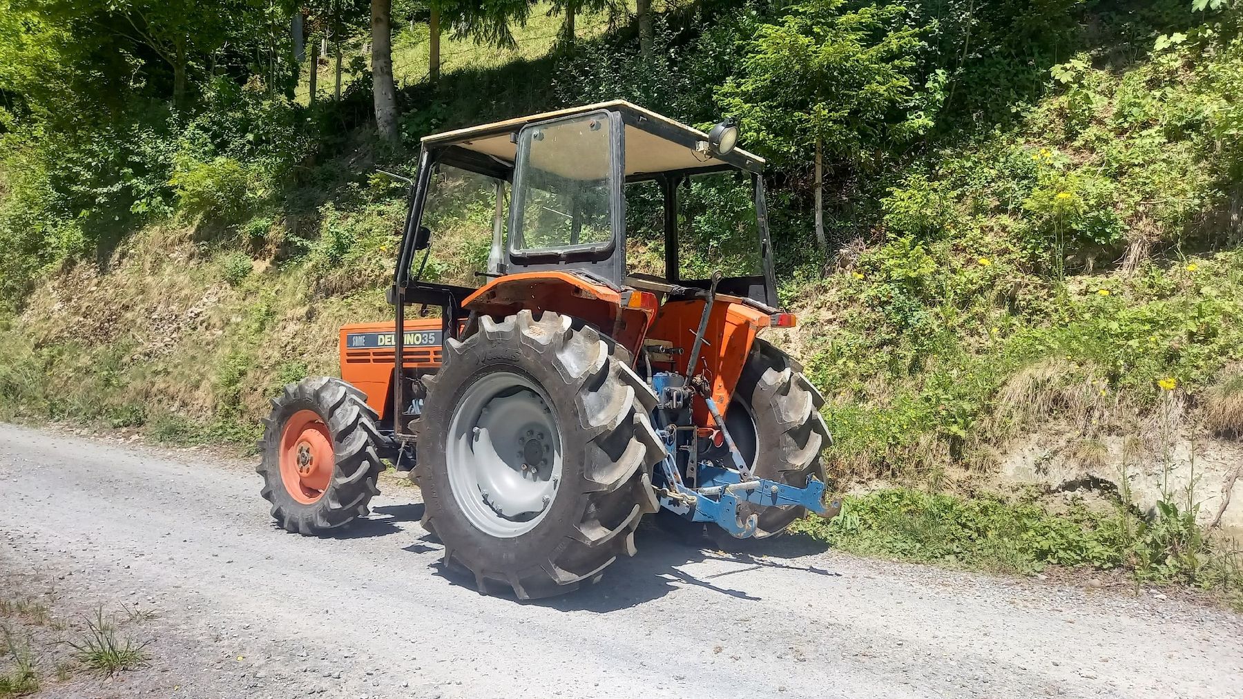 Same Trattori: Same Delfino35 2 Zylinder Diesel 4x4 Neue Pneus – Usato da Escholzmatt venduto da paedy86 1
