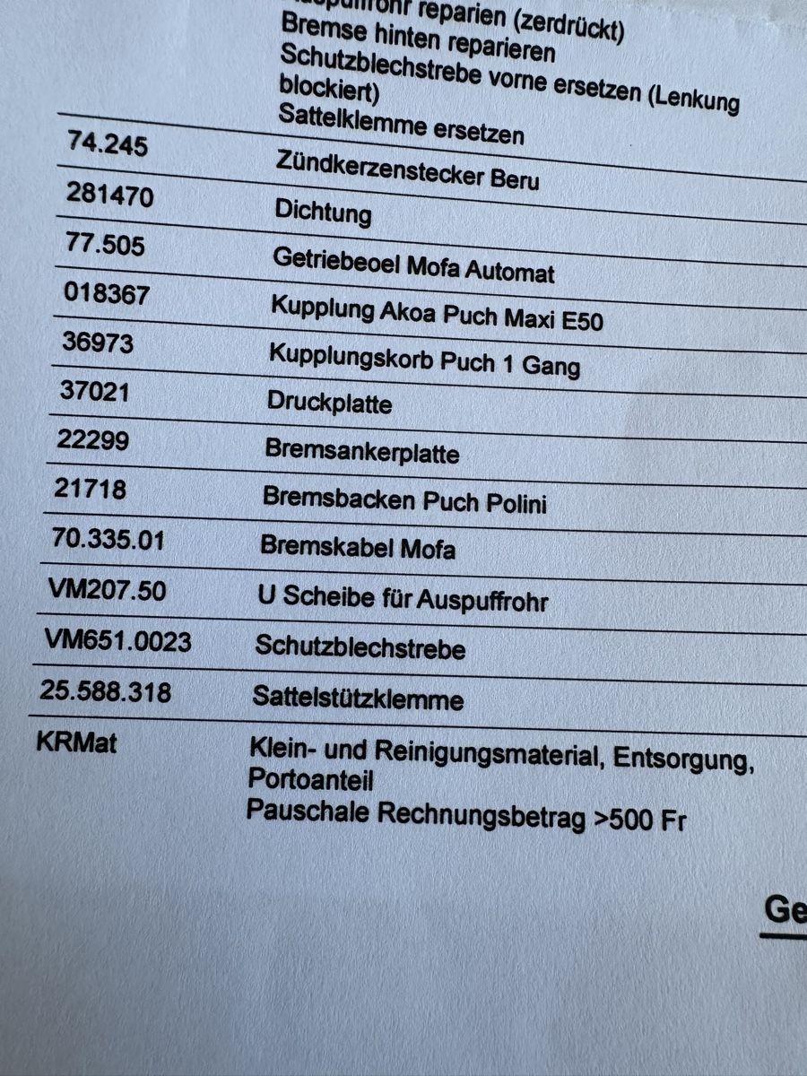 Puch Ciclomotori: Puch Maxi N – Usato da Oberwangen b. Bern venduto da ChriguScheuner 3