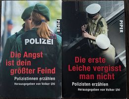 2xBücher Volker Uhl / Die erste Leiche vergisst man nicht