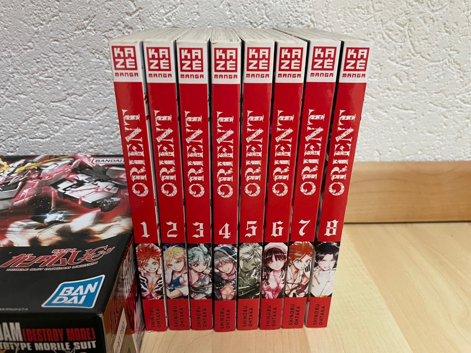 Comics: Orient Manga Band 1-8 – Gebraucht aus Wichtrach von Schmockerpidu