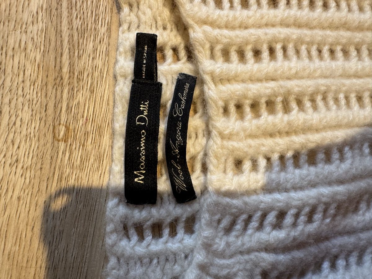 Massimo Dutti Maglioni & Felpe: Massimo Dutti Knit Sweater - Wool, Cashmere, Angora Blend – Usato da Grund b. Gstaad venduto da ReLuxe 1