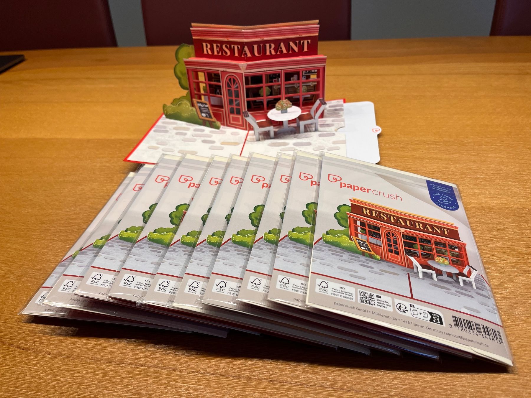 Karten: 3D Pop-Up Karte – Neu und originalverpackt aus Roggwil BE von KarotteV 8