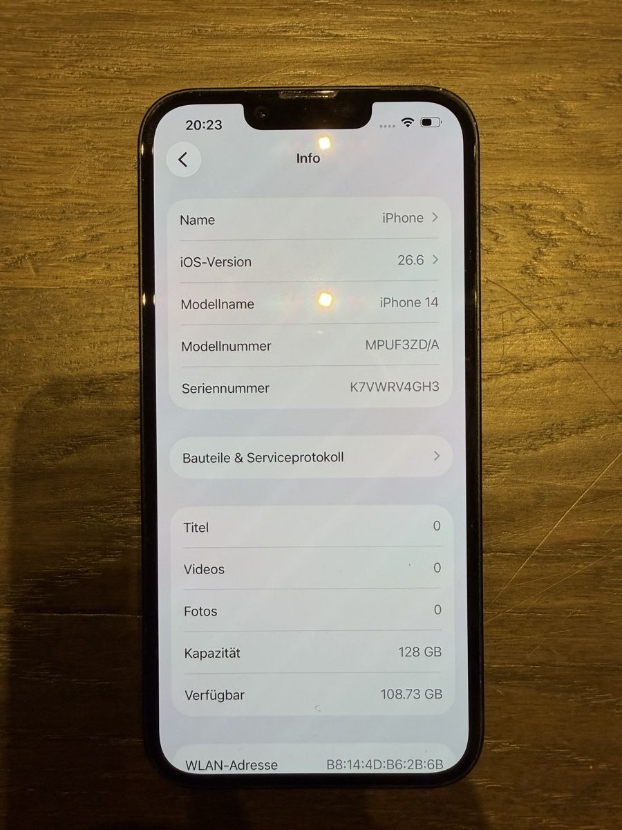 Apple Telefoni cellulari / Smartphones: iPhone 14 128GB📱 – Usato da Binz venduto da leo_bzh5