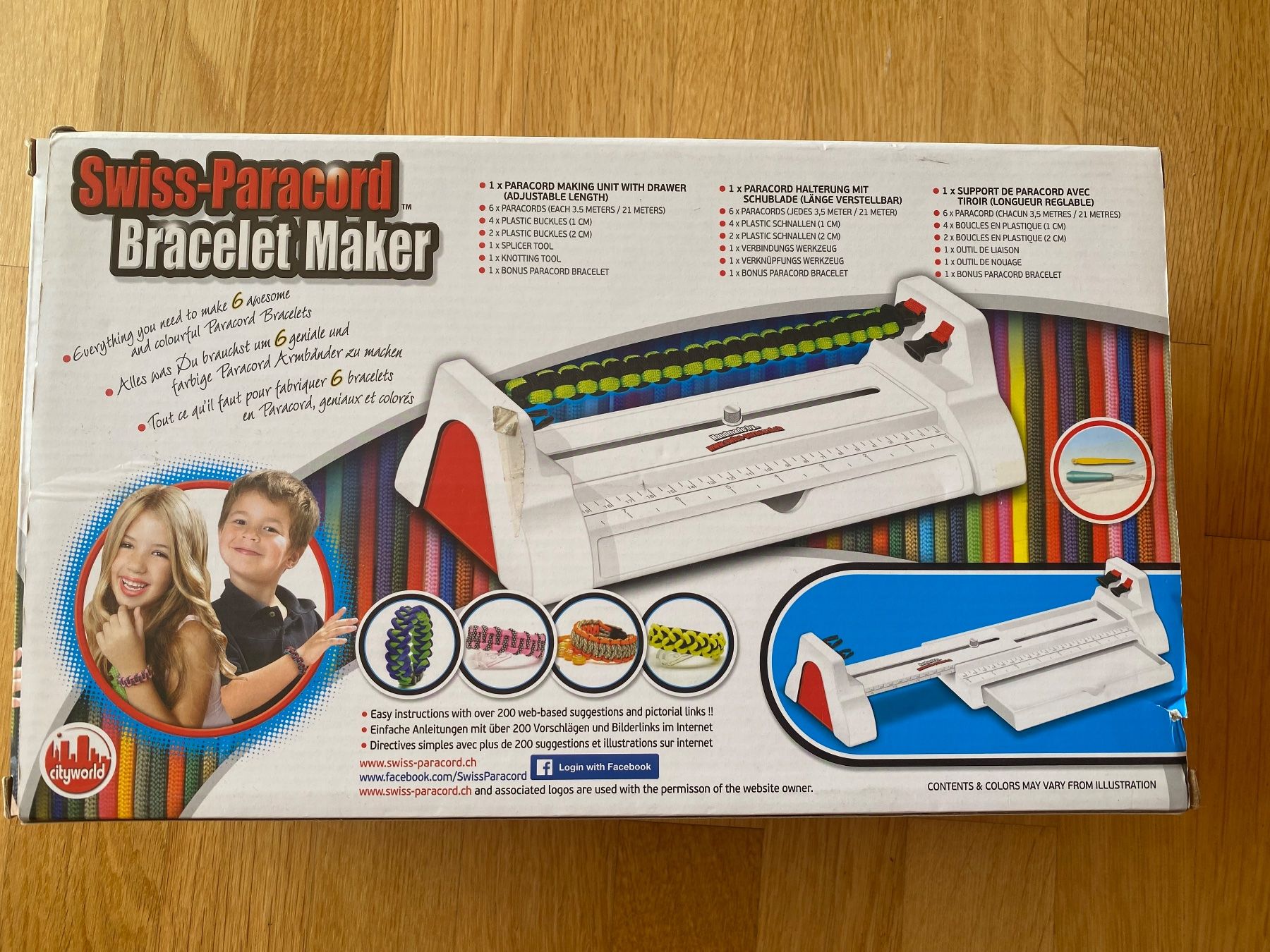 Bastelsets: Paracord Bracelet Maker Set – Neu (gemäss Beschreibung) aus Trin-Mulin von Tintengoldfisch 1