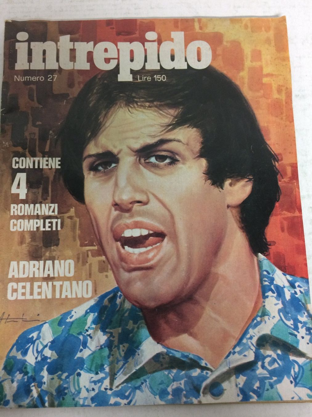 Riviste & Magazine: INTREPIDO # 27 1973 ADRIANO CELENTANO BEATLES ANTOGNONI – Usato da Vezia venduto da Aquarius_Age